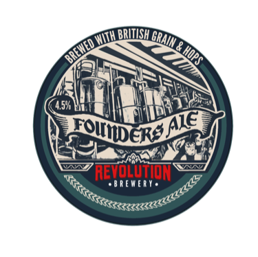 Revolution Brewery Founders Ale 9 Gallons Amber 4.5%
