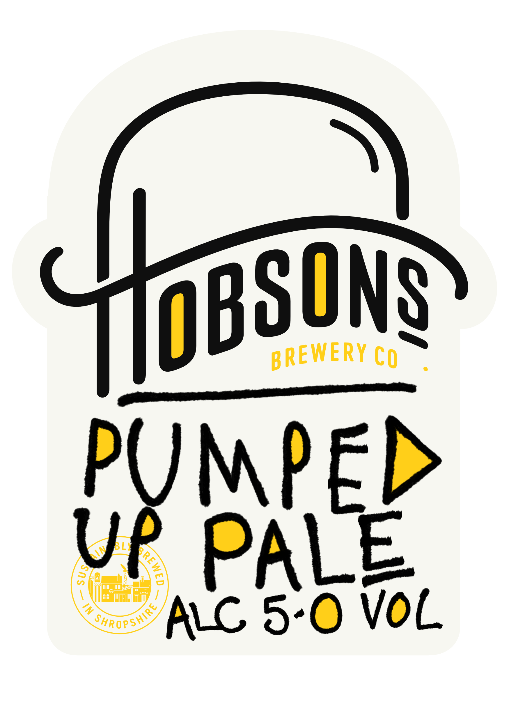 Hobsons Pumped up Pale 9 Gallons Pale 5.0%