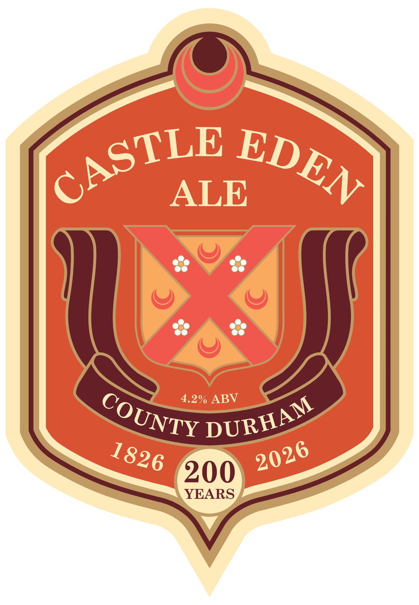 Castle Eden Ale 9 Gallons Amber 4.2%