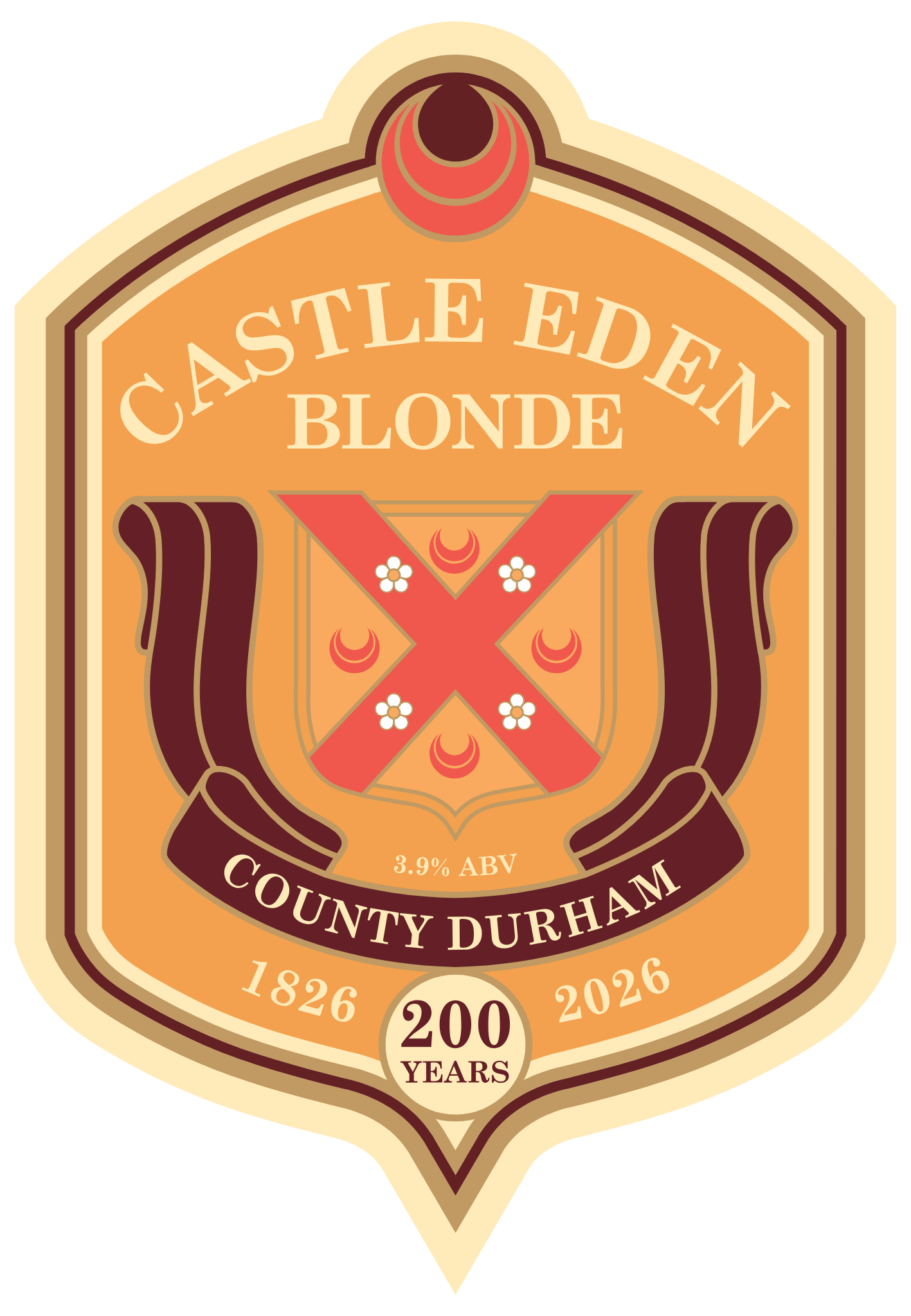 Castle Eden Blonde 9 Gallons Pale 3.9%
