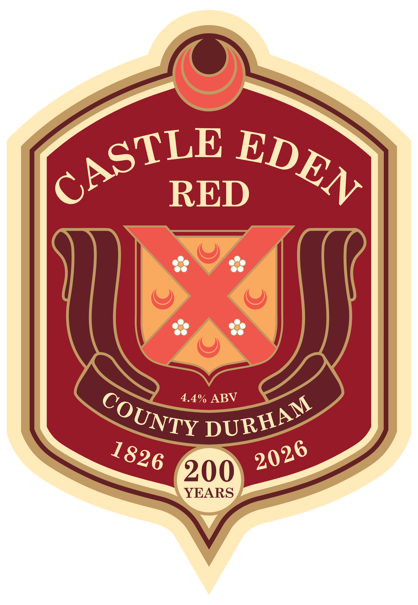 Castle Eden Red 9 Gallons Ruby 4.4%