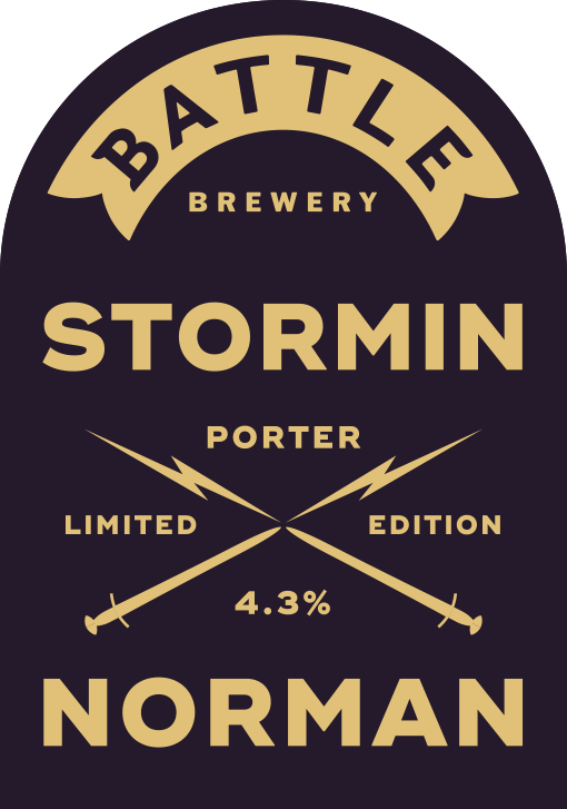 Battle Brewery Stormin Norman Porter 9 Gallons Dark 4.3%