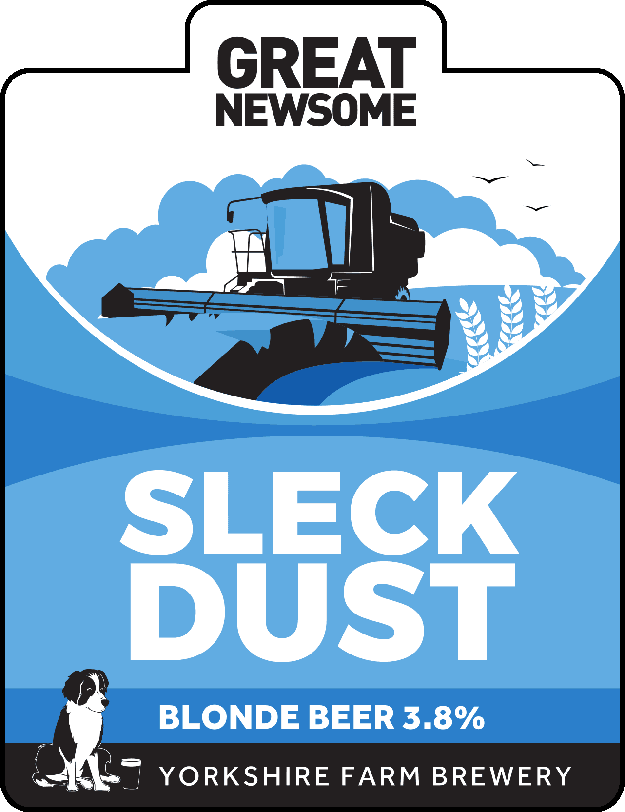 Great Newsome Sleck Dust 9 Gallons Blonde   3.8%
