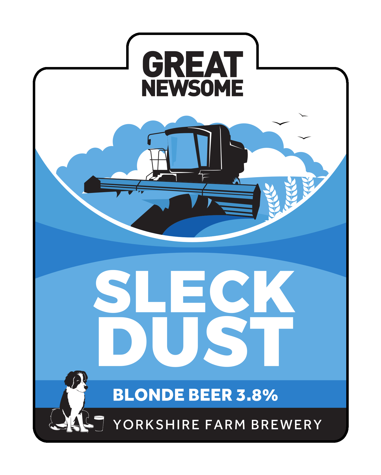 Great Newsome Sleck Dust 9 Gallons Blonde   3.8%