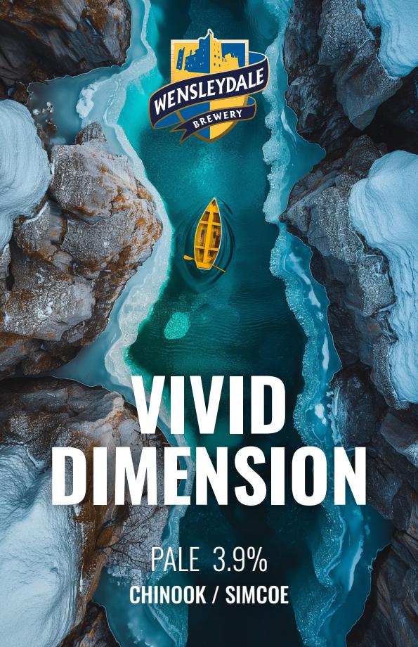 Wensleydale Vivid Dimension 9 Gallons Pale 3.9%