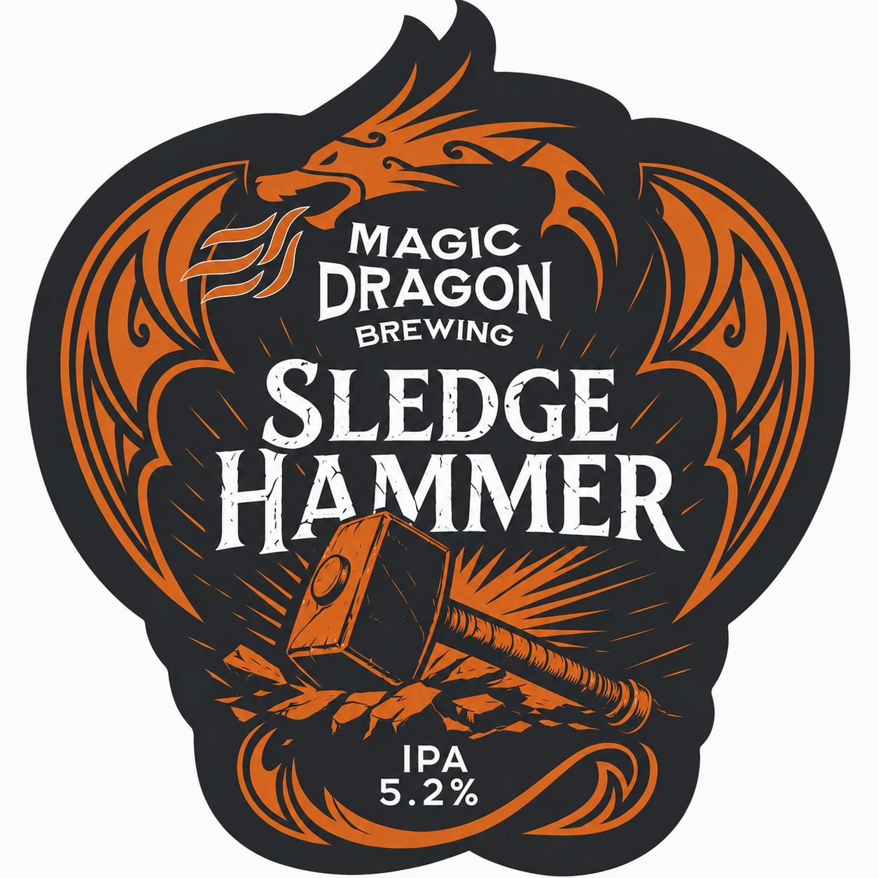 Magic Dragon Sledgehammer 9 Gallons 5.2%