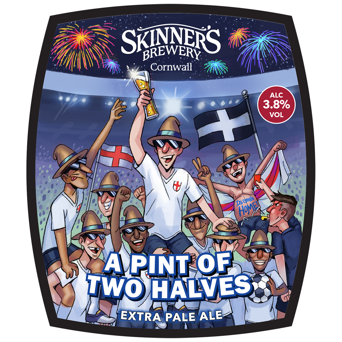Skinner’s A Pint Of Two Halves 9 Gallons Pale 3.8%