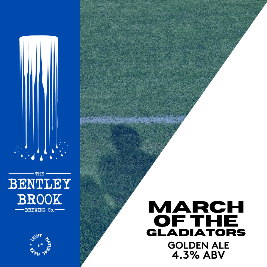 Bentley Brook Brewing March of the Gladiator 9 Gallons Golden 4.3%