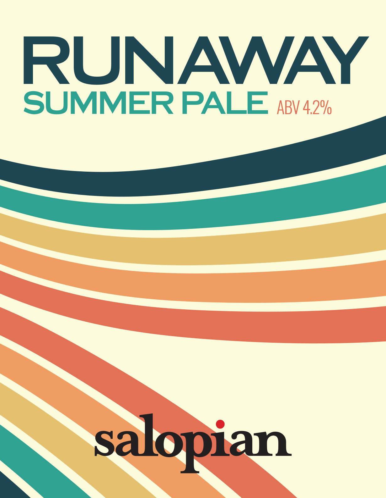 Salopian Runaway 9 Gallons Pale 4.2%