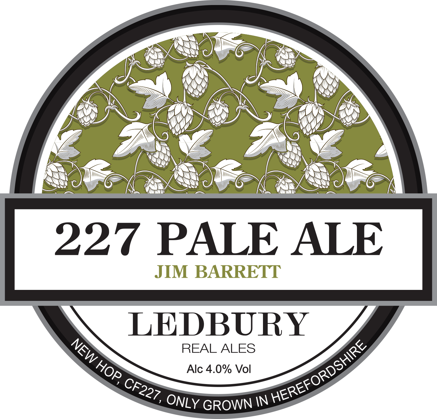 Ledbury Real Ales 227 Pale Ale 9 Gallons Pale 4.0%