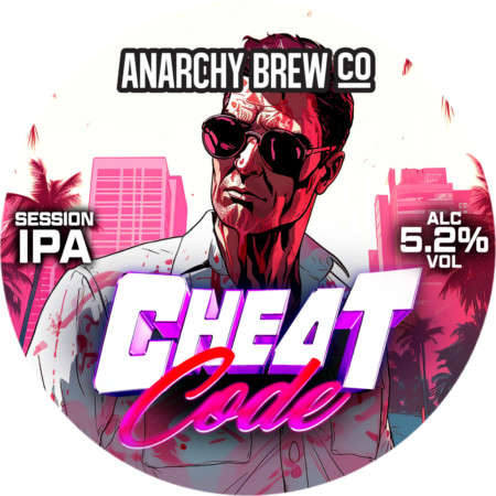 Anarchy Brew Cheat Code 30ltr Keg  Pale 5.1%.