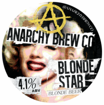 Anarchy Brew Blonde Star 30ltr Keg 4.1%