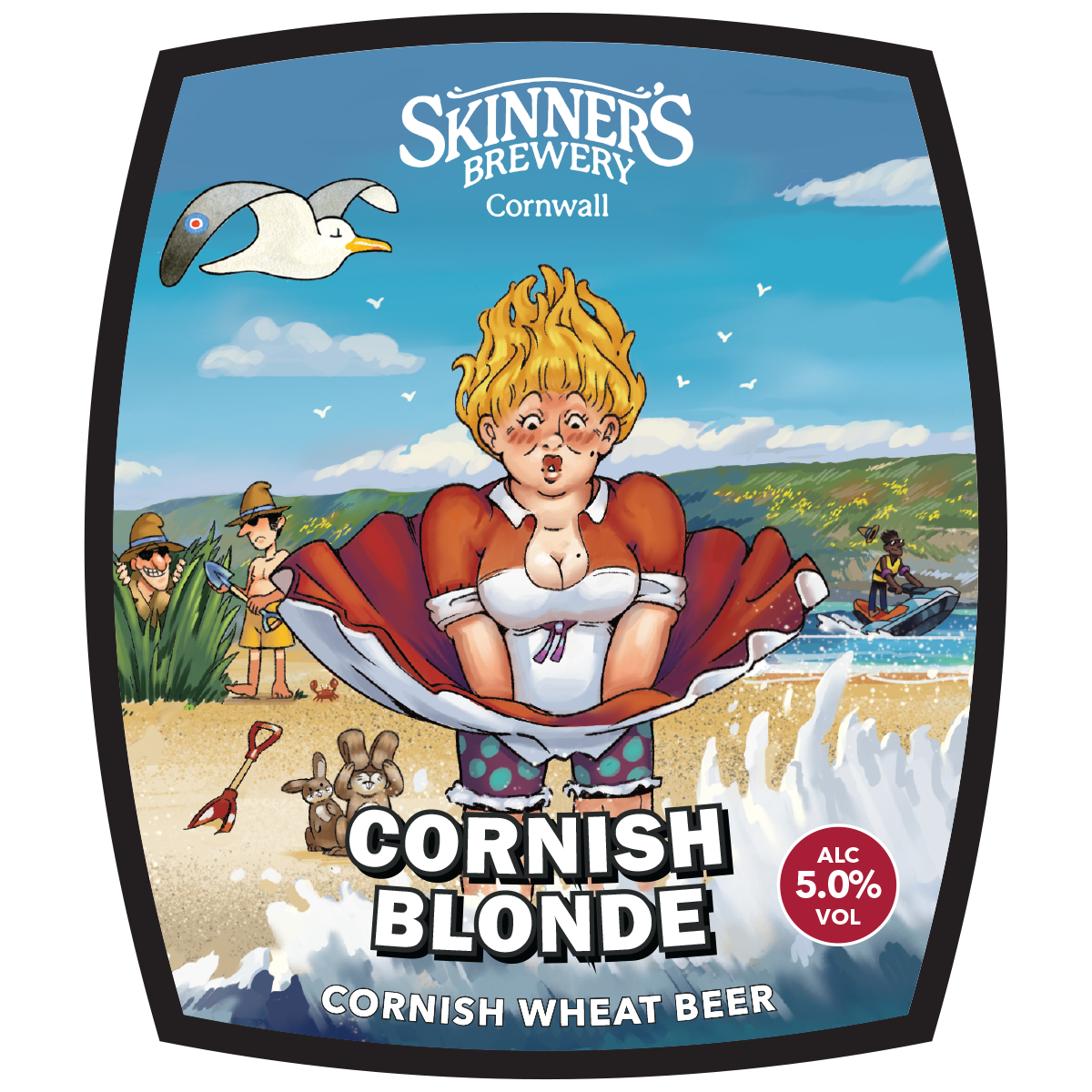 Skinner’s Cornish Blonde 9 Gallons    5.0%