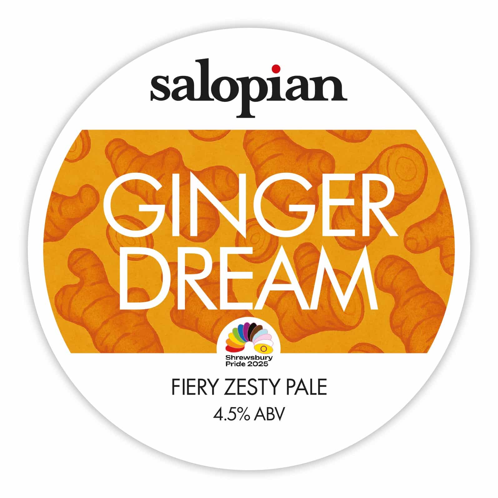 Salopian Ginger Dream 9 Gallons Pale 4.5%