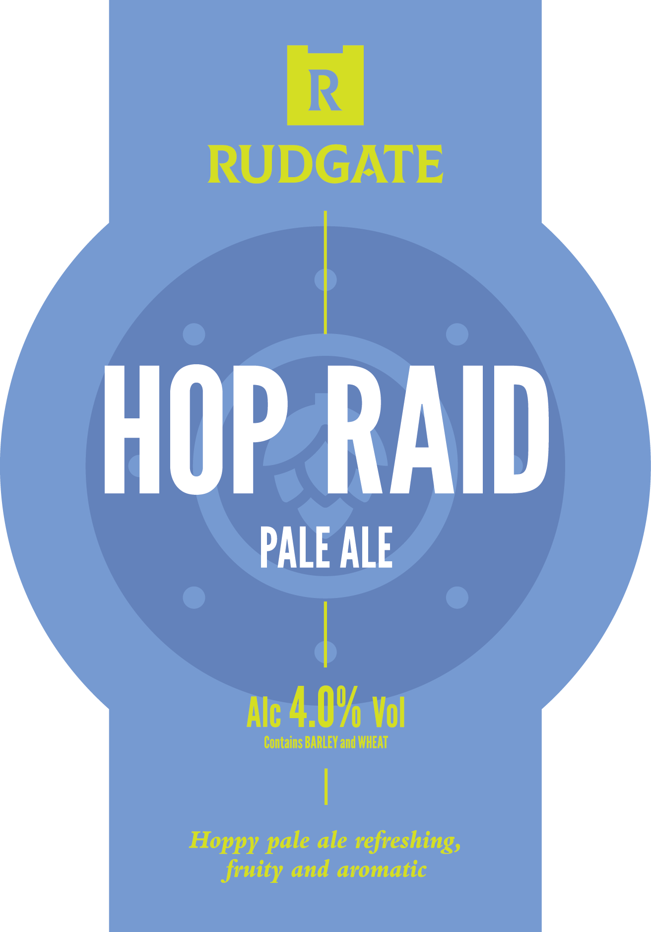 Rudgate Hop Raid 9 Gallons Pale 4.0%