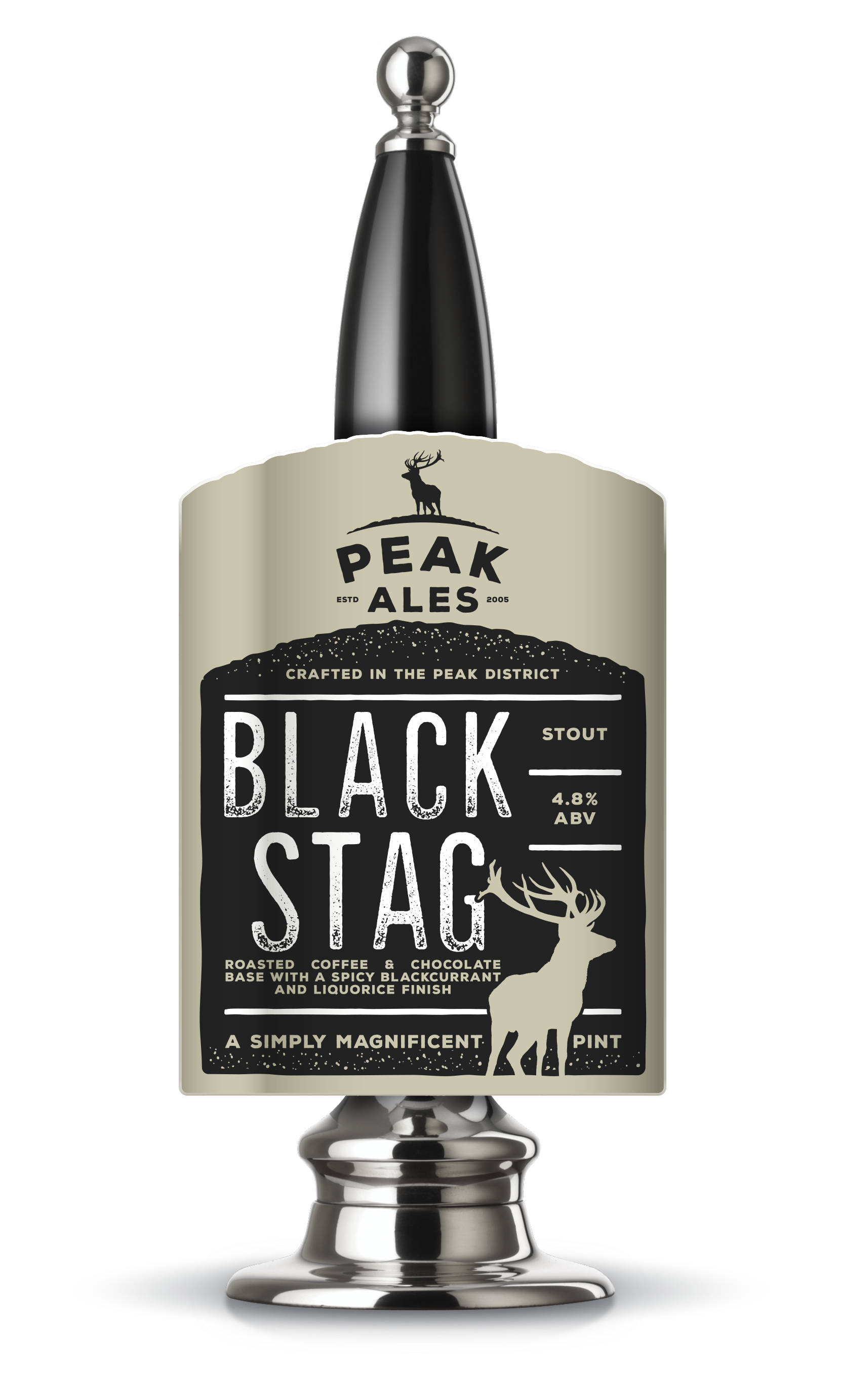 Peak Ales Black Stag 9 Gallons Dark 4.8%