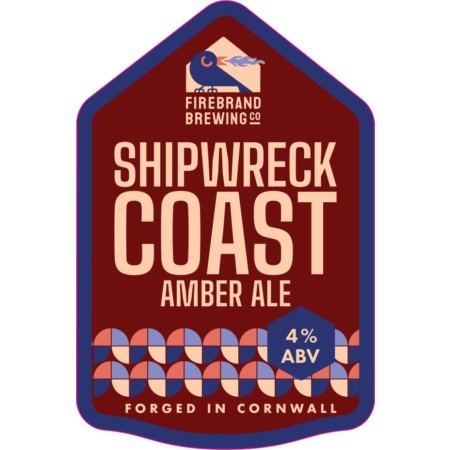 Firebrand Shipwreck Coast 9 Gallons Amber 4.0%