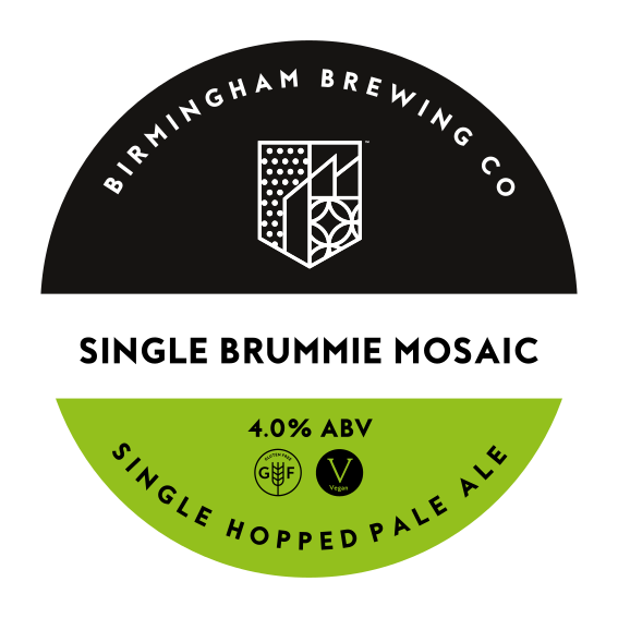 Birmingham Brewing Single Brummie Mosaic 9 Gallons Pale 4.4%