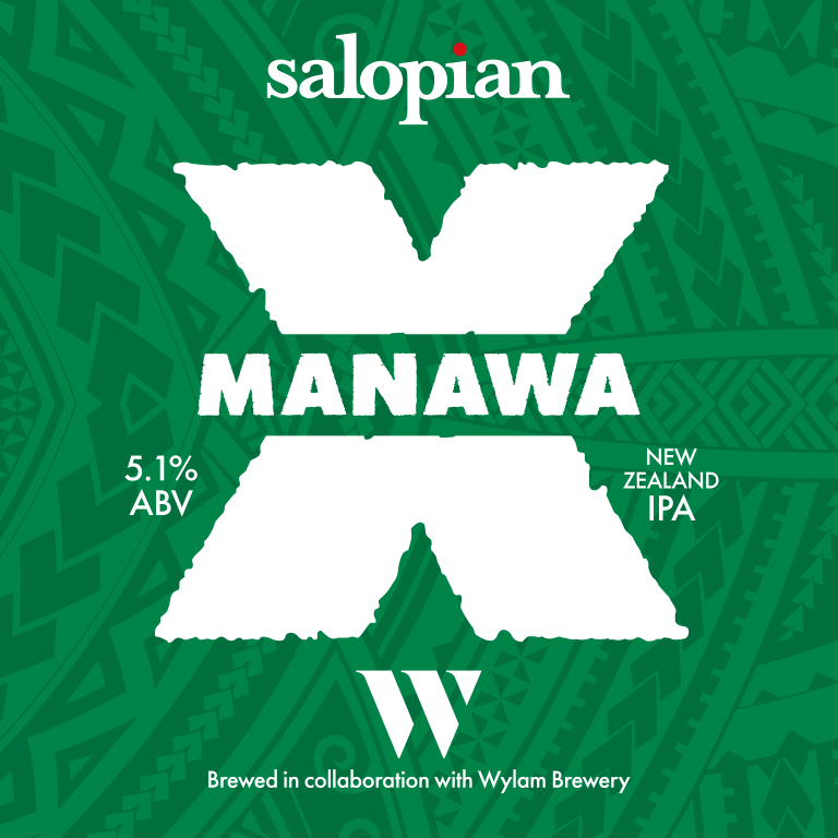 Salopian Manawa Black Range ( Wylam Collab) 9 Gallons Pale 5.0%