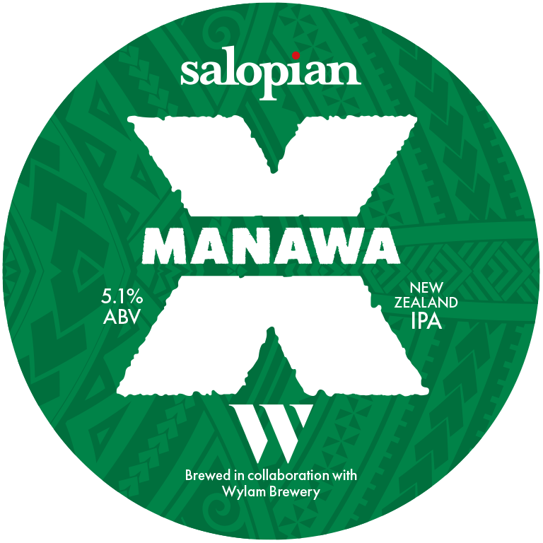 Salopian Manawa Black Range  30ltr Keg Pale 5.0%